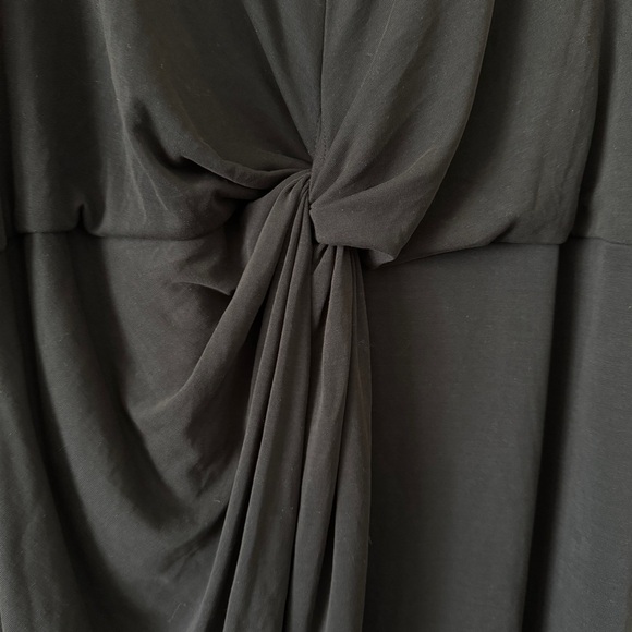 NWT Open Edit Drape Twist V-Neck Sheath Dress Size 1X - Picture 6 of 9